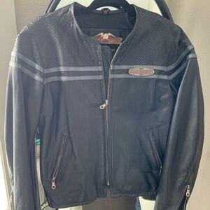 Leather Harley Davidson Jacket